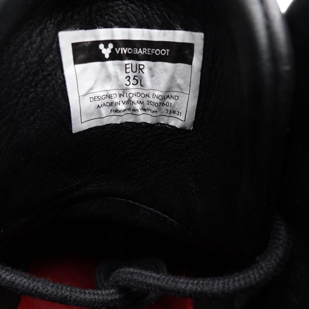NEW Vivobarefoot Gobi Hi IV Barefoot Boots 203076-01 Black - Picture 2 of 8